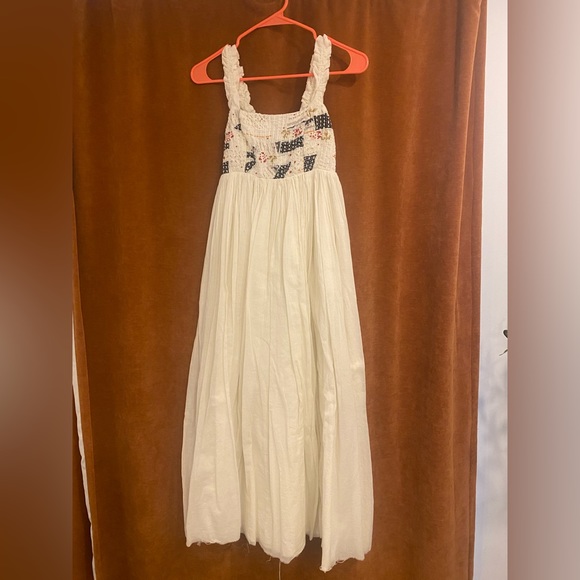 Show me your mumu white patchwork midi dress - Picture 2 of 13